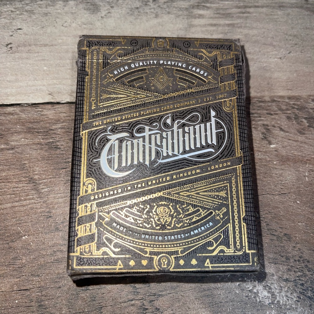 “CONTRABAND PLAYING CARDS” (Great condition)